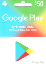 Load image into Gallery viewer, Google Play $50 Gift Card