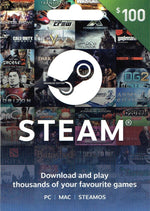 Load image into Gallery viewer, Steam $100 Gift Card