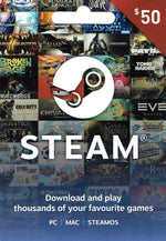 Load image into Gallery viewer, Steam $50 Gift Card
