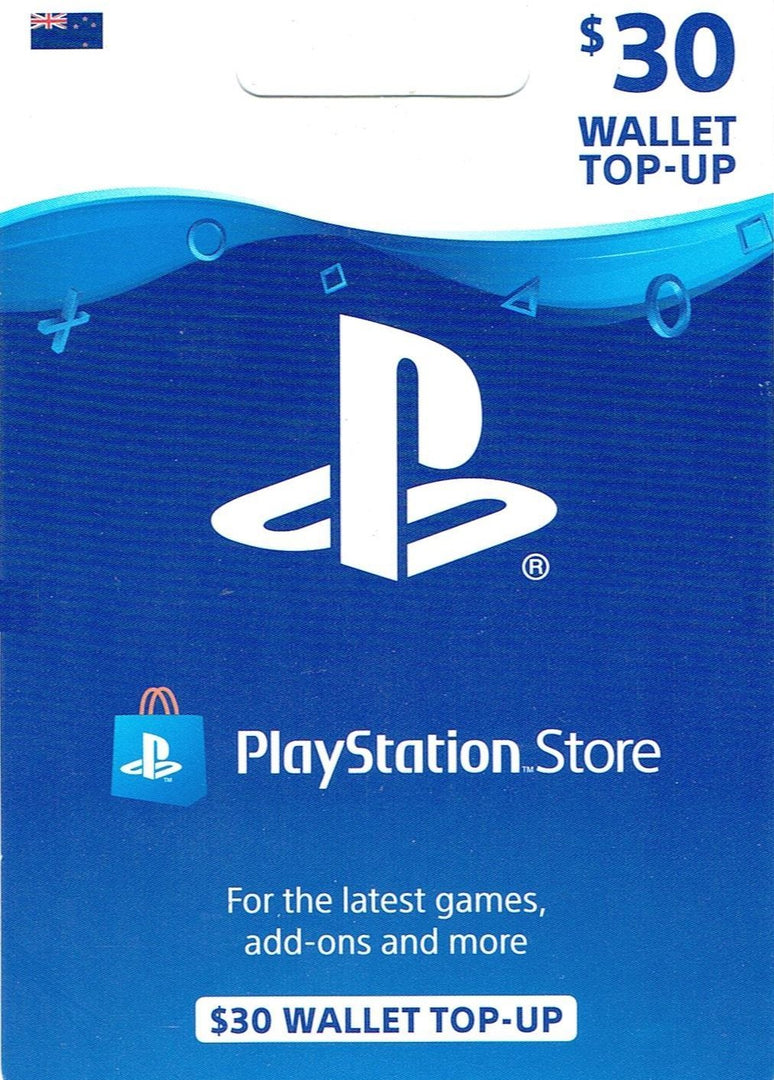 Playstation Store $30 Top Up