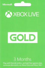 Load image into Gallery viewer, XBOX Live Gold 3 Month Membership
